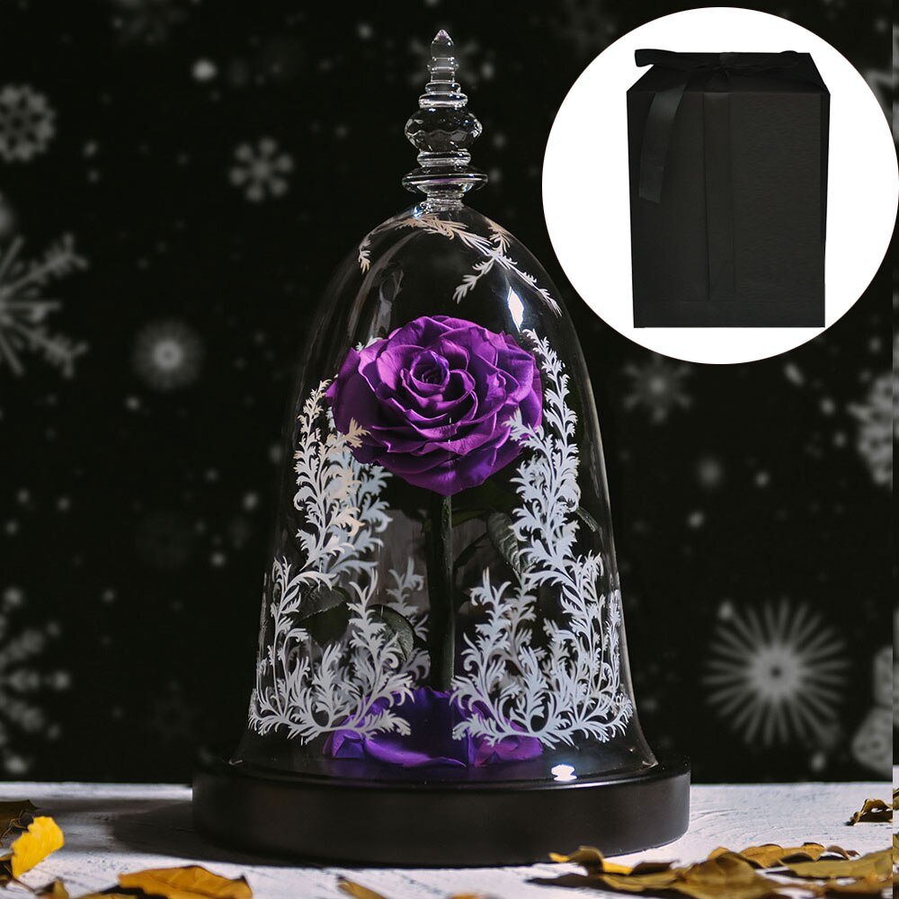 Supreme Eternal Rose with Designer Bell (Choice of color)