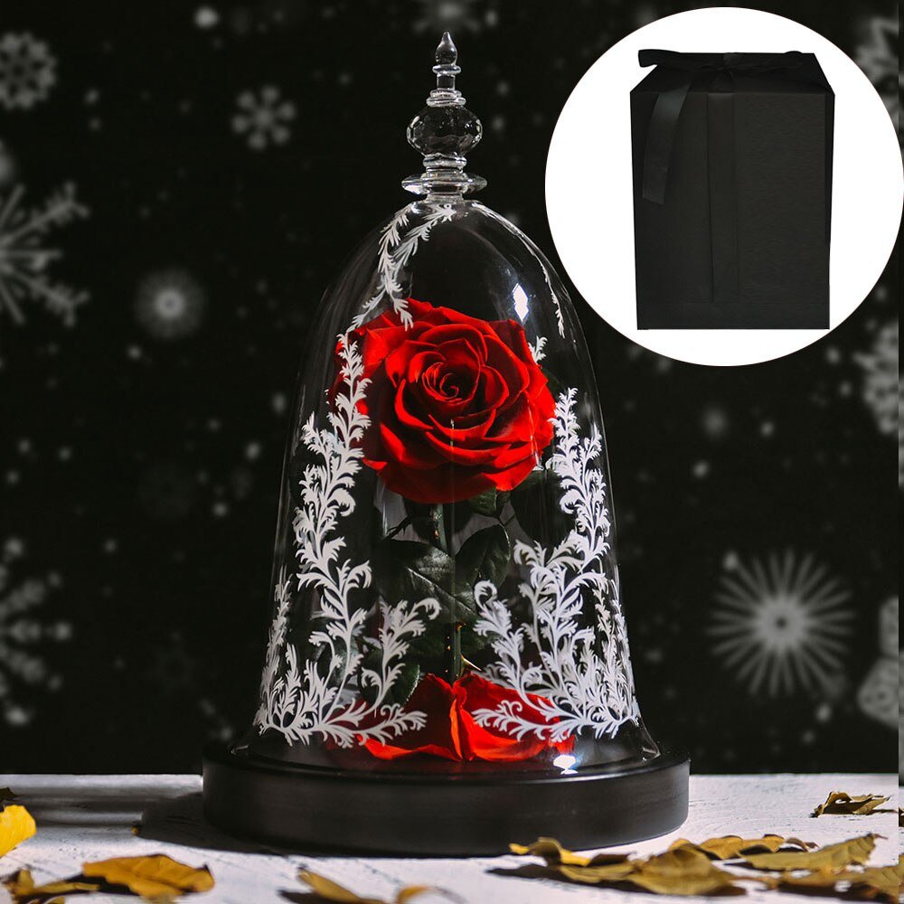 Supreme Eternal Rose with Designer Bell (Choice of color)