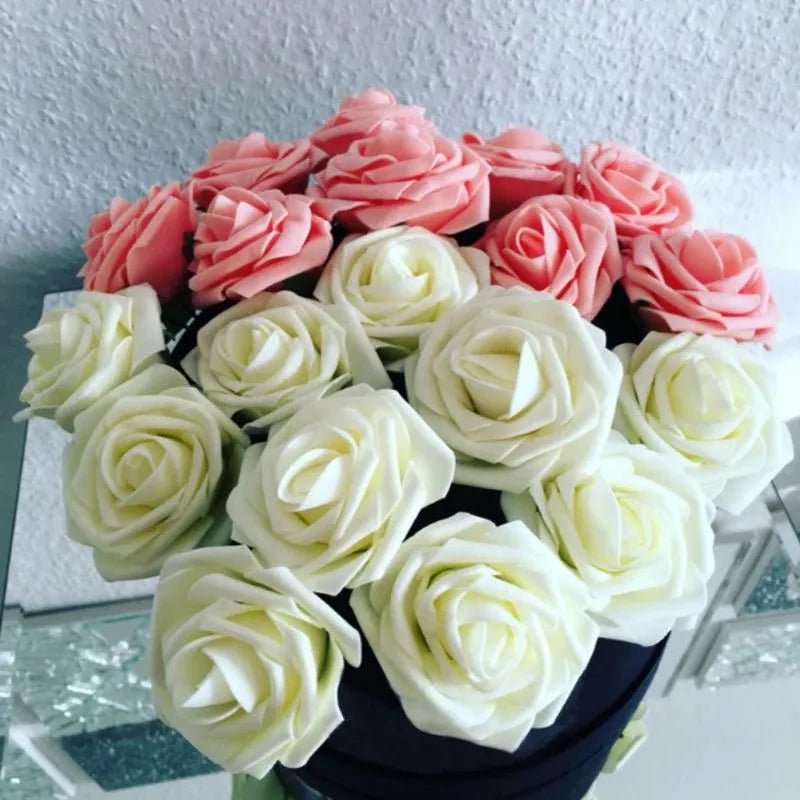 Elegant Artificial Pink Roses for Stunning Home Décor