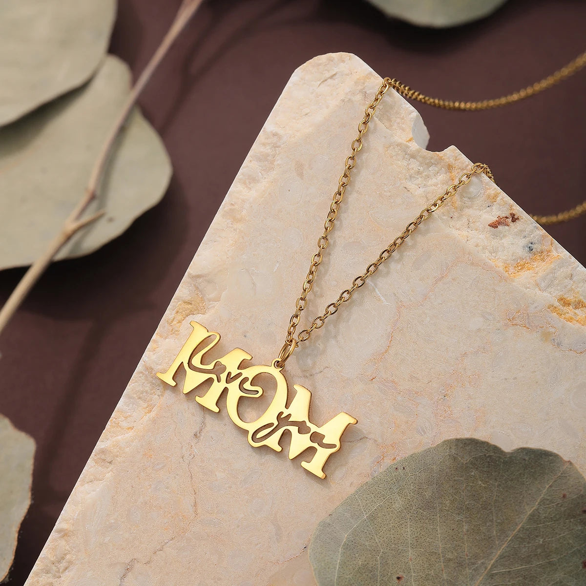 Elegant Initial F Necklace - A Thoughtful Gift for Her