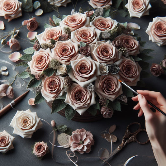 Creating Stunning Floral Arrangements with Eternal Roses