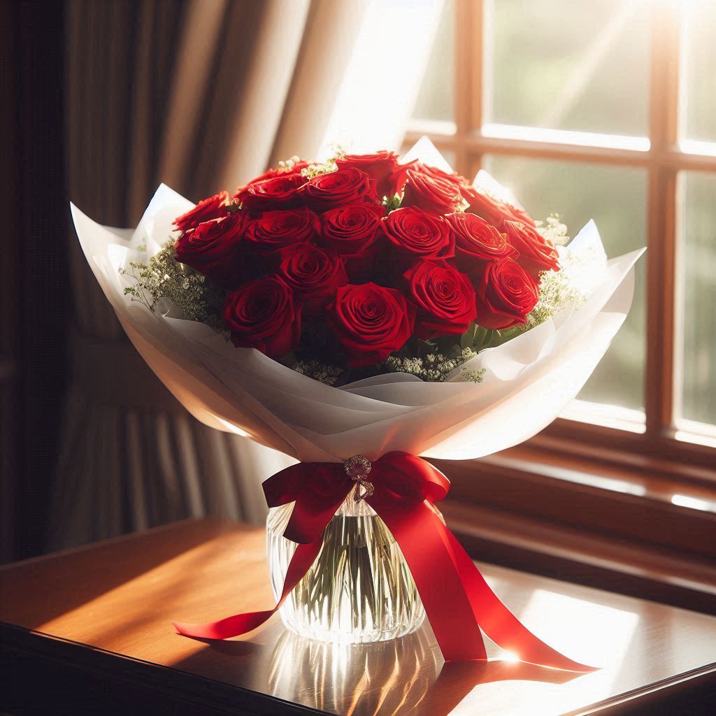The Timeless Beauty of a Red Roses Bouquet: A Perfect Expression of Love