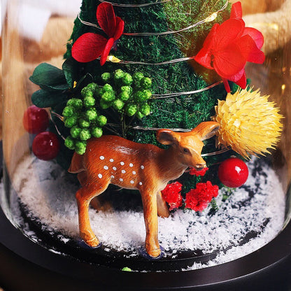 Christmas Tree Under Bell - Eternal Rose Store