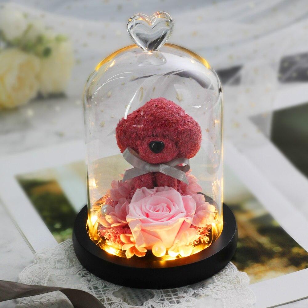 Little Puppy Eternal Rose (Choice of Colors) - Eternal Rose Store