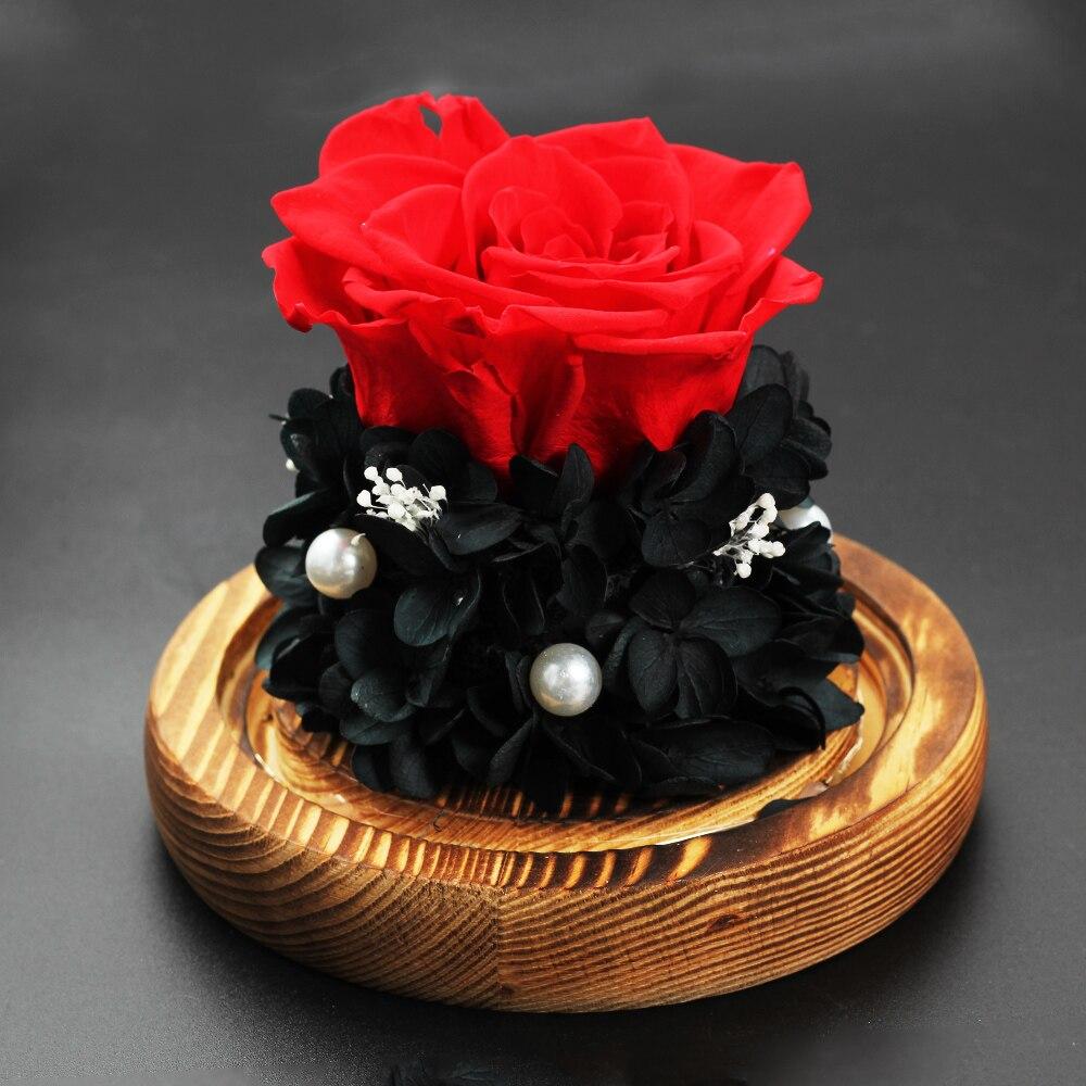Sublime Eternal Rose Under Red Bell - Eternal Rose Store