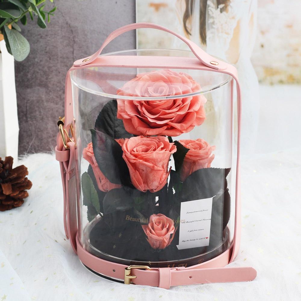 Limited Edition Box of Pink Eternal Roses - Eternal Rose Store