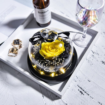 Supreme Eternal Rose with Designer Bell (Choice of color)